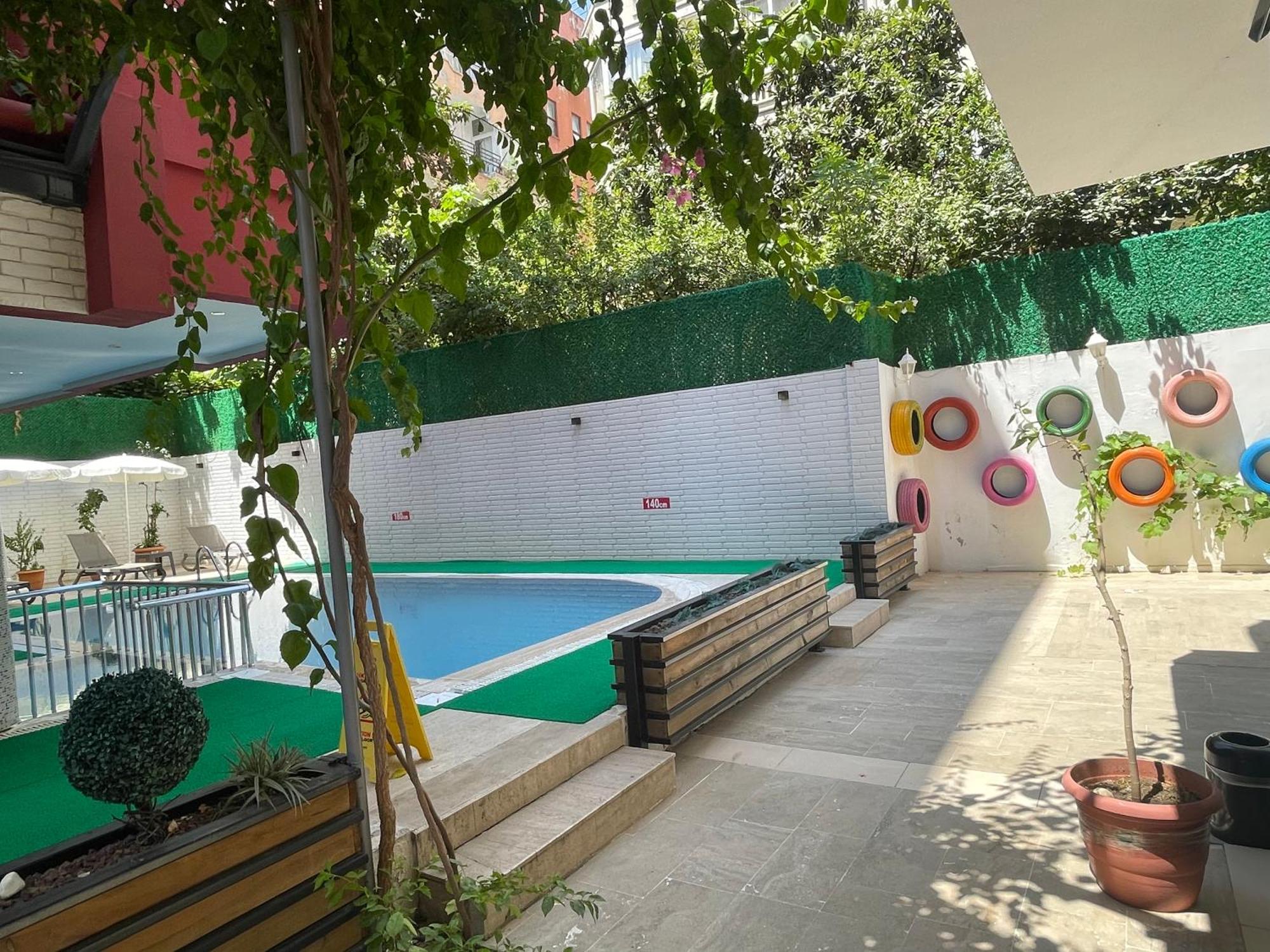 Twin Apart Hotel Alanya Luaran gambar