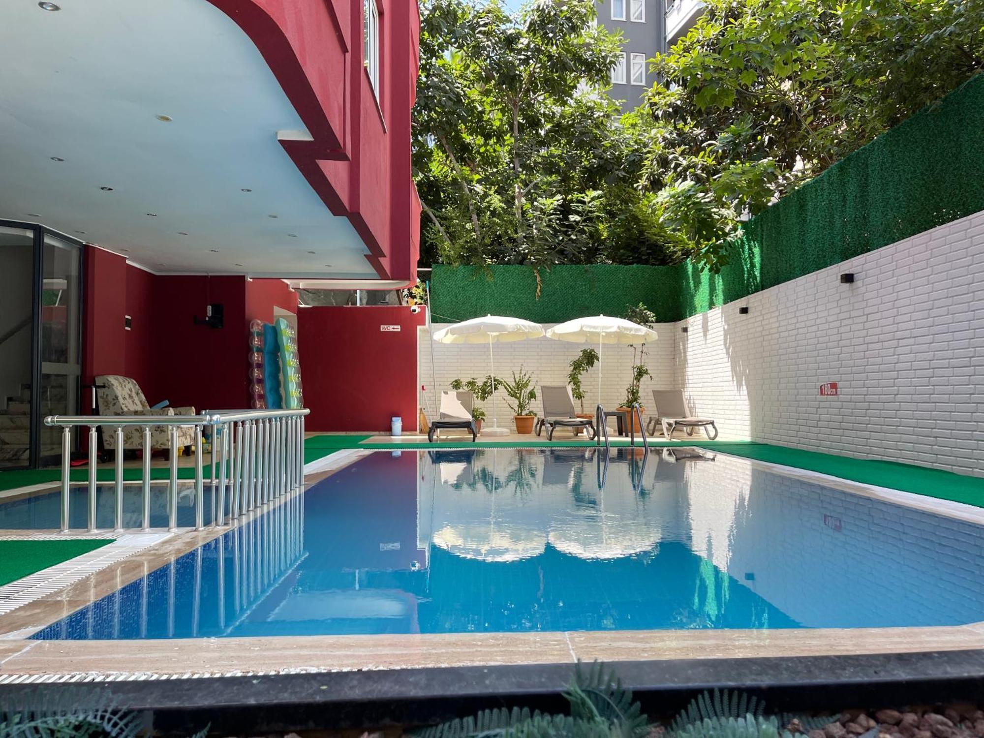 Twin Apart Hotel Alanya Luaran gambar