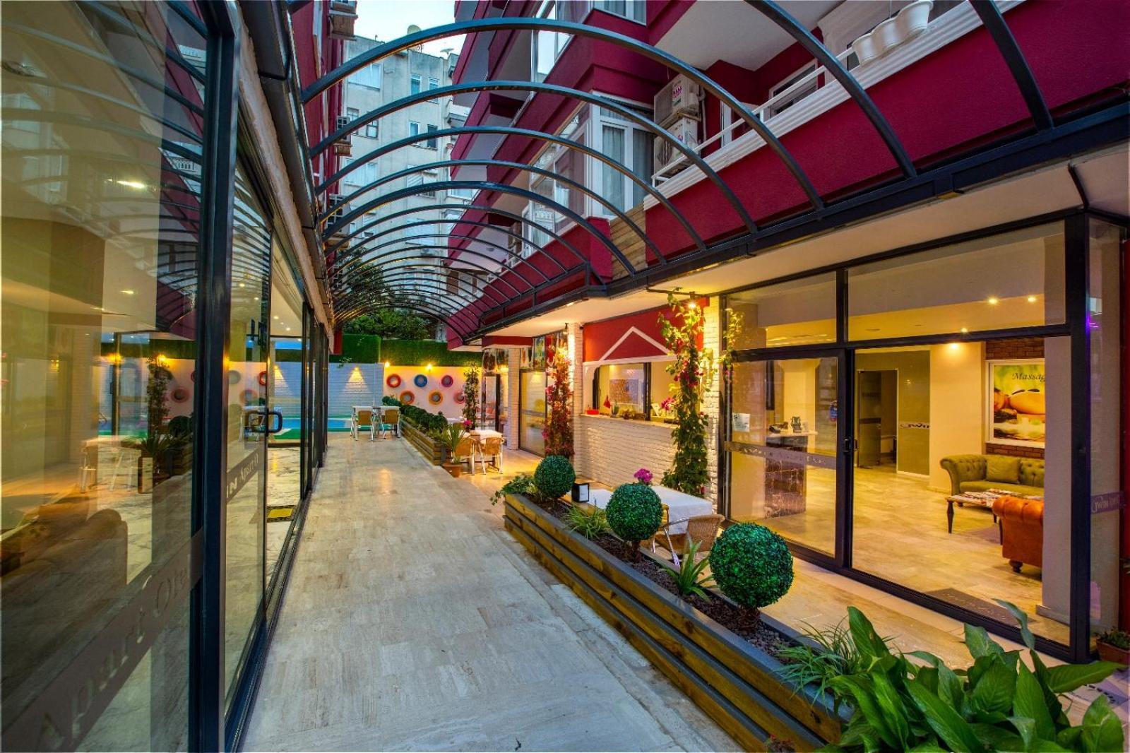 Twin Apart Hotel Alanya Luaran gambar