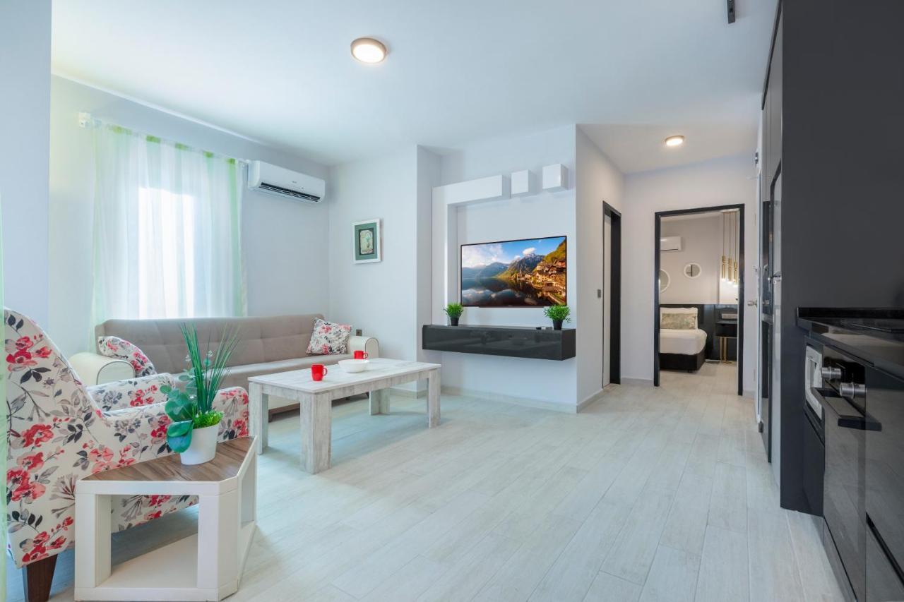Twin Apart Hotel Alanya Luaran gambar